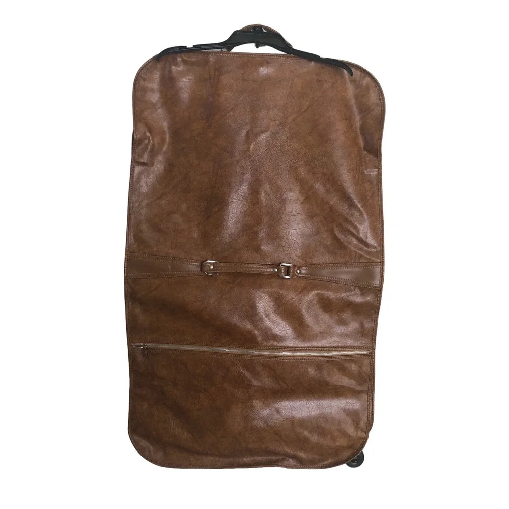 American Tourister Escort Garment Bag Vintage/Antique Faux Leather